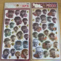 名探偵コナン うるちゅるポップシール　二枚セット　正規品