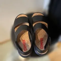 CAMPER コンフォートサンダル ブラックのサムネイル