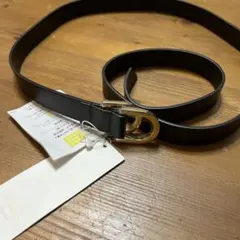 パラスパレス ひょうたんバックルベルト ネイビー - メルカリ
