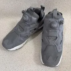 【美品】Reebok INSTAPUMP FURY グレー 23.5㎝