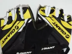 GIANT 自転車グローブ L 黒/黄のサムネイル