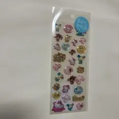 サンリオ　ぷっくり　キラキラ　キャラクターシールセット