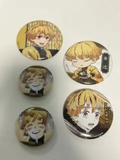 鬼滅の刃 我妻善逸 缶バッジ