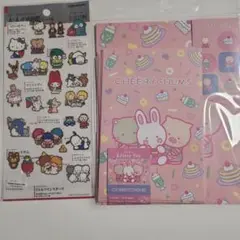 CHEERYCHUMS レターセットとシールセット