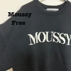 Moussy LOGO KNIT / マウジーロゴニット