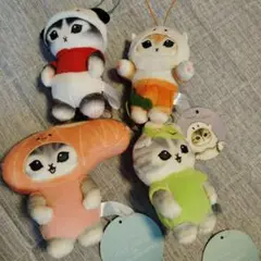 モフサンド ぬいぐるみストラップ 4体セット