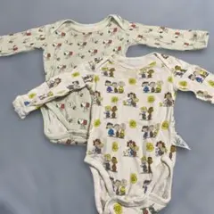 ユニクロ スヌーピー柄 ロンパース