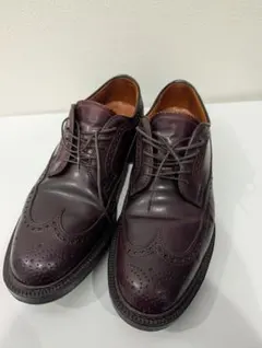 Alden J.Crew バーガンディ ウィングチップ Alden® For J.Crew Cordovan Longwing Bluchers For Men | J.Crew