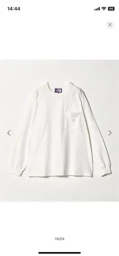 THE NORTH FACE PURPLE LABELポケットTシャツ　Mサイズ