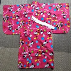 ミッキー・ミニーマウス浴衣110サイズ