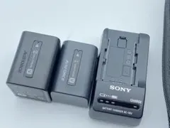 SONY ビデオカメラバッテリー NP-FV70A NP-FV70 充電器のサムネイル