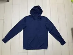 【GU】UVカット フルジップパーカー Sサイズ BLUE