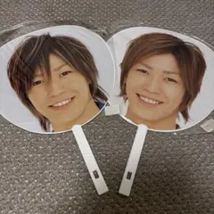 ARASHI Time うちわ 櫻井翔 相葉雅紀 2本セット - メルカリ