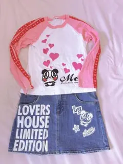 y2k♡平成女児服♡LOVERS HOUSE♡7点まとめ売り♡のサムネイル