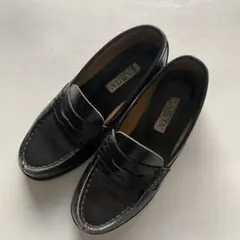 ハルタ　HARUTA ローファー　ブラック　レディース　23.5センチ　通学用