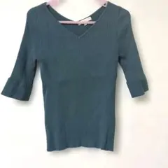 PROPORTION BODY DRESSING　半袖ニットセーターのサムネイル