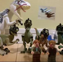 ジュラシックワールド　レゴ互換　ジュラシック　LEGO