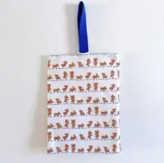 上履き入れ くま柄｜シューズバッグ・靴袋｜幼稚園 小学校 通園通学