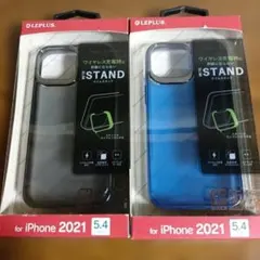 iPhone 13mini用 耐衝撃ハイブリッドケース ２点セット