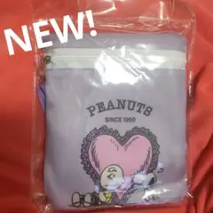 【未開封】スヌーピー コンパクトエコバッグ パープル