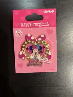 東京ディズニーランド ミニーパルパルーザ　ピンバッチ　新品未使用！