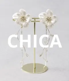 【3COINS】CHICA フラワーイヤリング【匿名配送】