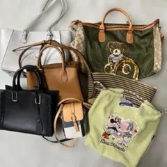 レディースバッグ 6点セット　ディズニートートおまけ まとめ売り ショルダーのサムネイル