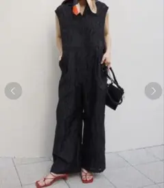 AMERI SHEER JACQUARD TAILORED ROMPERのサムネイル