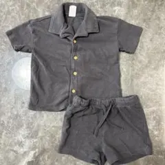 H&M ブラック セットアップ 9-12M 80