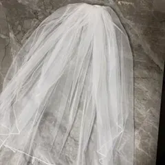 ウェディングベール コーム付き