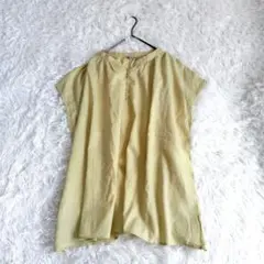 【サマンサモスモス】ノースリーブ　チュニック　ブラウス　ゆったり