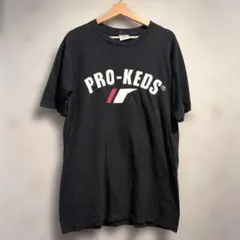 アメリカ製　90s PRO-KEDS Tシャツ ブラック Lサイズのサムネイル