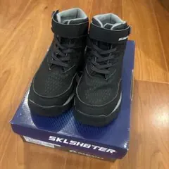 ムーンスター　スキルシューター　防水 ハイカット　ブラック　21.0cm ブーツ