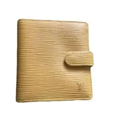 Louis Vuitton エピレザー イエロー 二つ折り財布