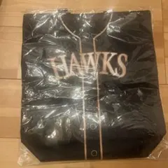 【新品未使用】HAWKS 野球ユニフォーム風トートバッグ