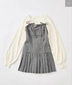 OLIVE des OLIVE ボレロセットリボンキャミワンピース