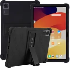 ❣️未使用品❣️Redmi Pad SE 11インチ ケース ブラック シリコン