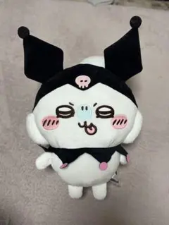 ちいかわ×サンリオキャラクターズ　BIGぬいぐるみ モモンガ×クロミ