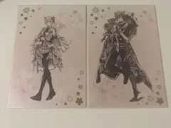 アイナナ　6周年 ポスカ　ŹOOĻ 棗巳波、御堂虎於