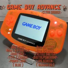 ☆GBA☆Type-C充電 最新IPS液晶V5OSDメニュー タクトスイッチsp