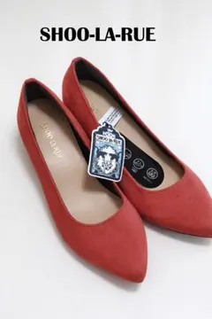 23.5cm レッドヒール パンプス レディース シューラルー 新品