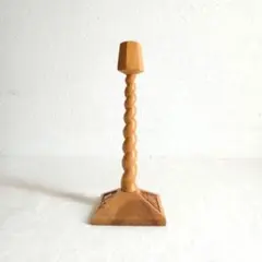 スウェーデン 木製キャンドルスタンド 北欧ヴィンテージ 木工 キャンドルホルダー