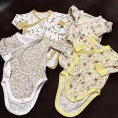 UNIQLO ボディースーツ４枚セット　60