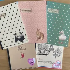 【未使用】ノート5冊セット(横罫)