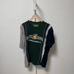 NEEDLES Tシャツ 再構築 ドッキング rebuild リビルドのサムネイル