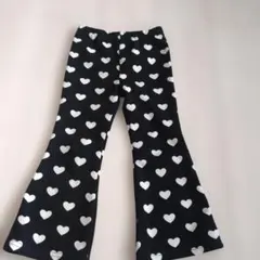 SHEIN ハート柄 フレアパンツ 5Y
