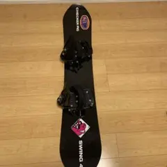 checker pig swing4 vintage snowboard