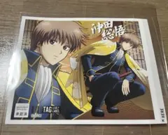 銀魂　吉原大炎上　ラベル缶　サントリー　ステッカー　沖田総悟