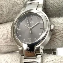 【稼動】 グッチ 腕時計 8900L シルバー グレー文字盤 レディースのサムネイル