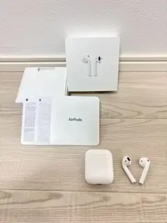 AirPods 本体 ホワイト 充電ケース付き